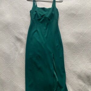 Abercrombie Green Knit Corset Dress